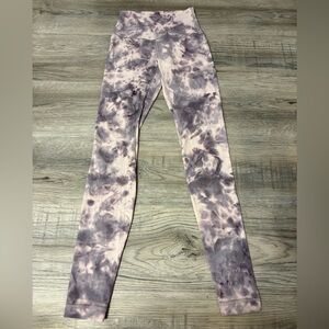 lululemon athletica Purple Tie-Dye High-Rise Leggings